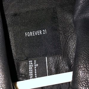 Forever 21 leather jacket